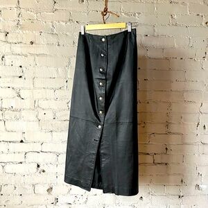 Leather Skirt